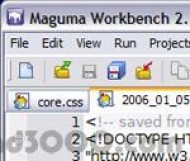 Maguma Workbench screenshot